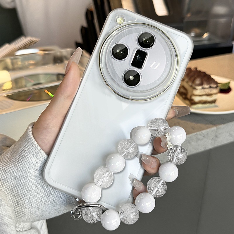 Dành Cho OPPO Find X7 Ultra X6 X5 X6 Pro Matte Ốp Lưng Silicon Trong Suốt Bảo Vệ Ống Kính Máy Ảnh