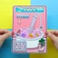 Học liệu bóc dán búp bê thay đồ cho công chúa tocaboca h31 Đồ Chơi - Squishy - Kuromi - Đồ chơi giấy ngôi nhà cho bé