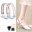 Dây đeo cố định đàn hồi THEGIRL8B, ngăn ngừa rơi xuống Dây đeo cố định hình tam giác có thể tháo rời Dây giày cao gót, Dây chống trượt Kim cương giả Lắp đặt dễ dàng Dây giày nữ