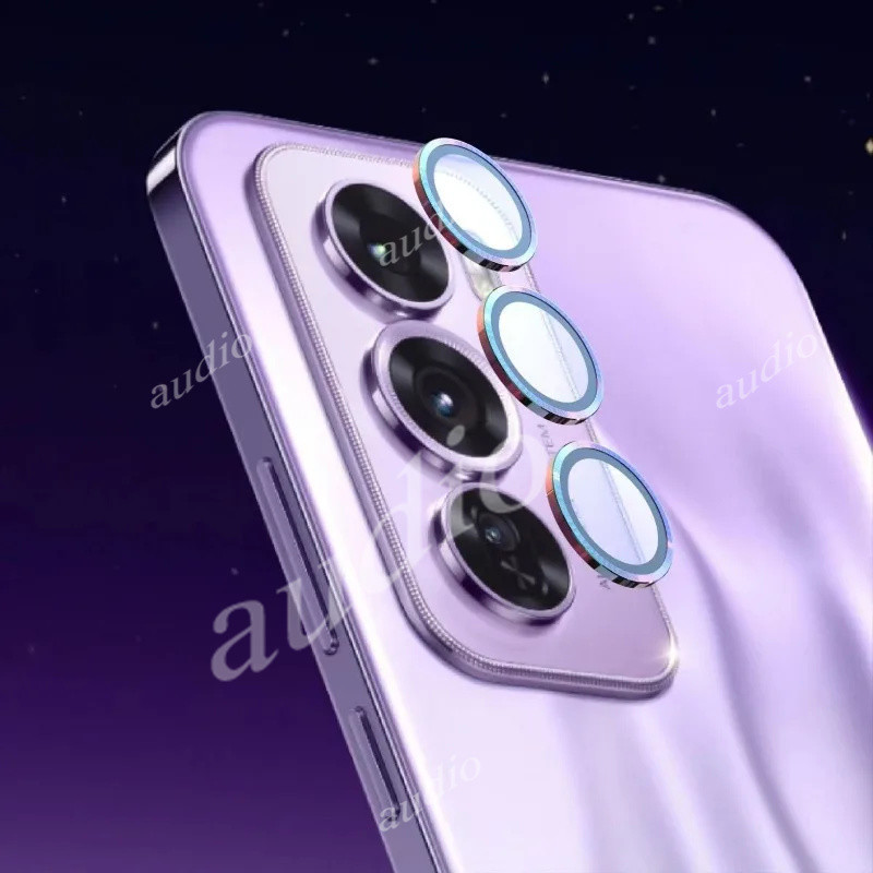 OPPO Reno16 Pro 5G Kim Loại Bảo Vệ Ống Kính Máy Ảnh Kính Cường Lực Cho Oppo Reno 12 Pro 12Pro 5G Siêu Mỏng Trong Suốt Vòng Kim Loại Ống Kính Máy Ảnh Kính Cường Lực Bảo Vệ Cho Oppo Reno12 Pro 5G