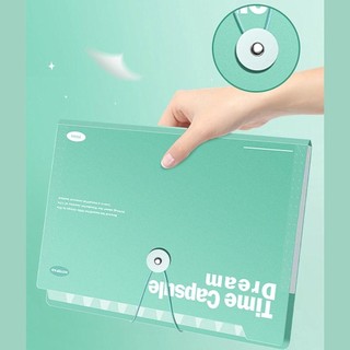 Túi đựng Organ MODOMINO, Túi đựng tài liệu lưu trữ phân loại 5 / 8 / 12, Túi đựng tài liệu giấy kiểm tra PP chống nước di động dành cho học sinh