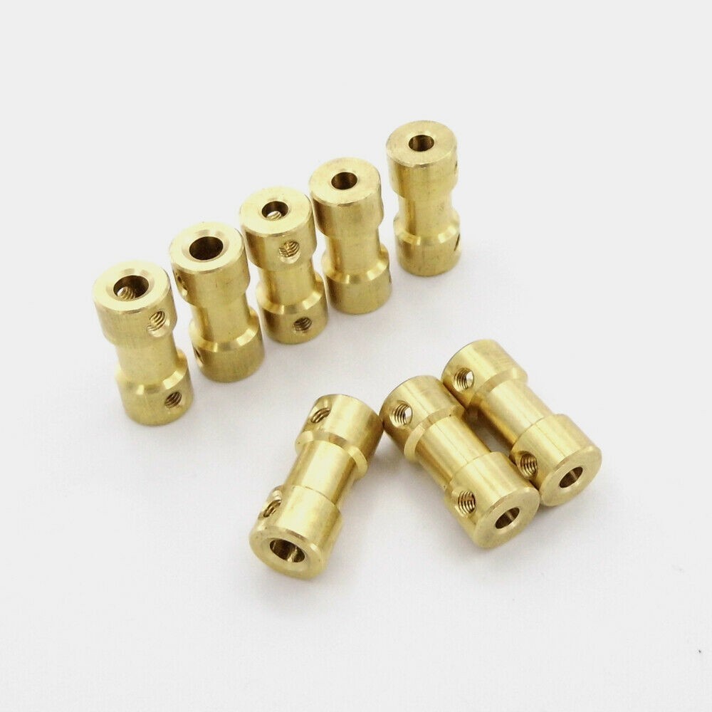 2 / 2.3 / 3 / 3.17 / 4 / 5 / 6mm Động Cơ Trục Khớp Nối Khớp Nối Khớp Nối Cho RC Thuyền Robot Ô Tô