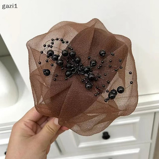 [Gazi1] Mũ Nửa Thanh Lịch Pháp Retro Tóc Vòng Bữa Tối Băng Đô Quấn Tóc Cho Nữ Bé Gái Tính Khí Mũ Phụ Kiện Tóc Boutique