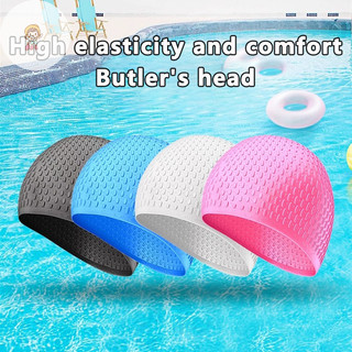 TWE Silicone Giọt Nước Bơi Người Lớn Phóng To Bong Bóng Bơi Siêu Co Giãn Chống Thấm Nước Bảo Vệ Tai VN