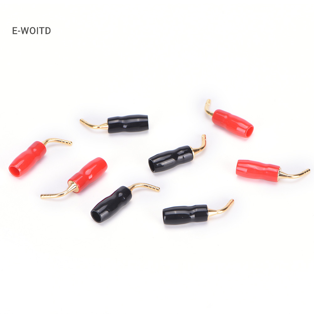 E-woitd 8 Chiếc 2MM Loa Âm Thanh Cáp Pin Cắm Chuối Kết Nối Vít Cho Hifi Bán Chạy HNVN