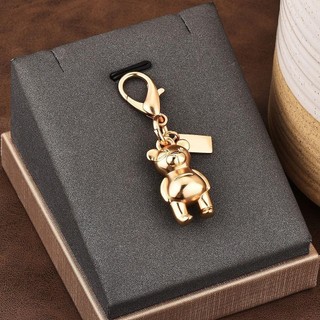Móc khóa bướm TREDDING491, Mặt dây chuyền túi tinh tế hình trái tim, Phụ kiện túi cao cấp dễ thương
