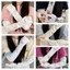 Tay áo chống nắng EBINLANDS, UPF50 + Tay áo lụa băng dài, Vỏ cánh tay đi xe đạp chống tia cực tím bướm