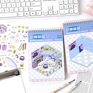 Enwei 40 Tờ The Sims Series 3D DIY Dễ Thương PET Phong Cảnh Dán Bộ Sưu Tập Cho Bé Gái Trang Trí Phòng Thêu Sò Thủ Công Bộ Dụng Cụ Nghệ Thuật Đồ Dùng Quà Tặng Sáng Tạo