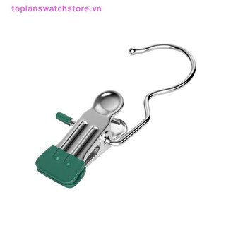 Toplanswatchstore Đa Năng Thép Không Gỉ Kim Loại Quần Áo Kẹp Quần Áo Quần Quần Kẹp Tất Kẹp Mũ Kẹp Tấm Kẹp Quần Áo Chốt VN