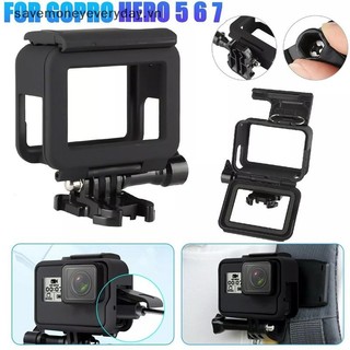 [savemoneyeveryday] Ốp Khung Bảo Vệ Cho 7 6 5 Camera Hành Động Màu Đen Vỏ Máy Quay Vỏ Phụ Kiện Camera [vn]