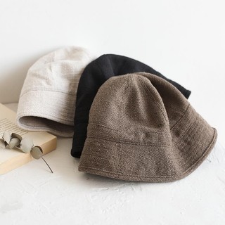 Phiên Bản Hàn Quốc Mũ Xô Mùa Hè Tấm Che Nắng Vải Lanh Cotton Có Thể Gập Lại Mũ Chống Nắng Thẳng