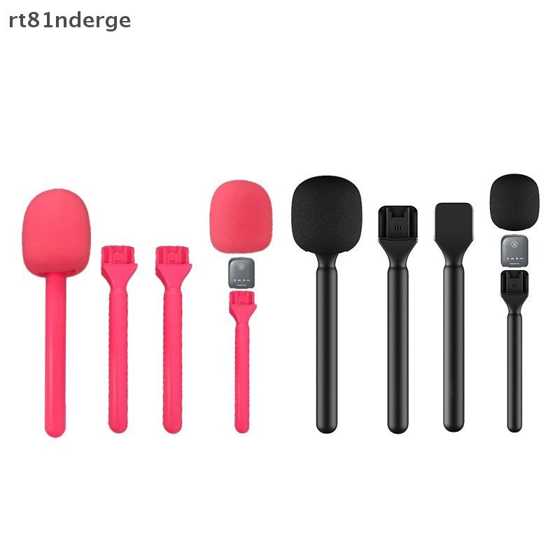 Ge Giá đỡ bộ chuyển đổi micrô không dây cầm tay để phỏng vấn với bọt im lặng cho Rode Wireless GO II cho DJI Mic 1 2 cho Synco G1 n