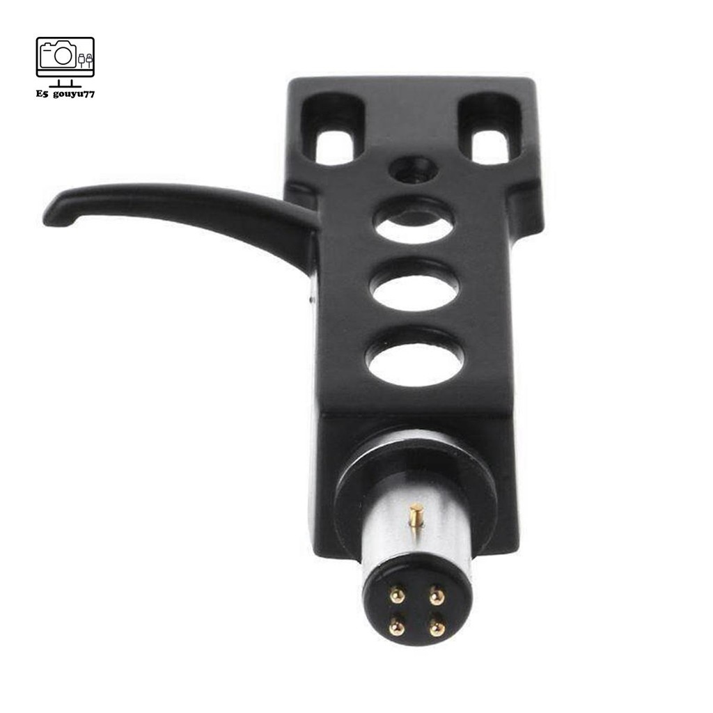 [Gouyu77] 1 Chiếc Phono Bàn Xoay Headshell Gắn Phono Máy Ghi Âm Giá Đỡ Stylus Dây Dẫn Kim Loại Cho Máy Ghi Đĩa LP