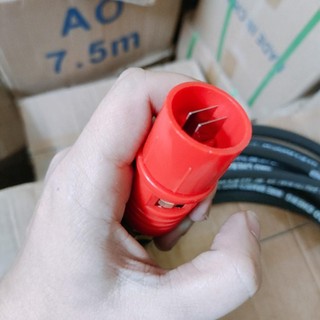 Dây rửa xe LÕI THÉP dùng cho máy rửa xe chạy dây curoa 20 Mét, 15 Mét, 10 Mét, ren 13 ,14mm + đầu rửa xòe
