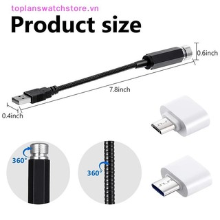 Toplanswatchstore Đèn LED lãng mạn Bầu trời đầy sao Đèn ngủ 5V Đèn máy chiếu Galaxy Star chạy bằng USB VN
