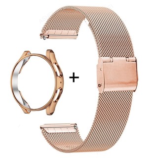 Ốp lưng 2in1 + Dây đeo bằng thép không gỉ Vỏ TPU mềm cho Garmin Vivoactive 5