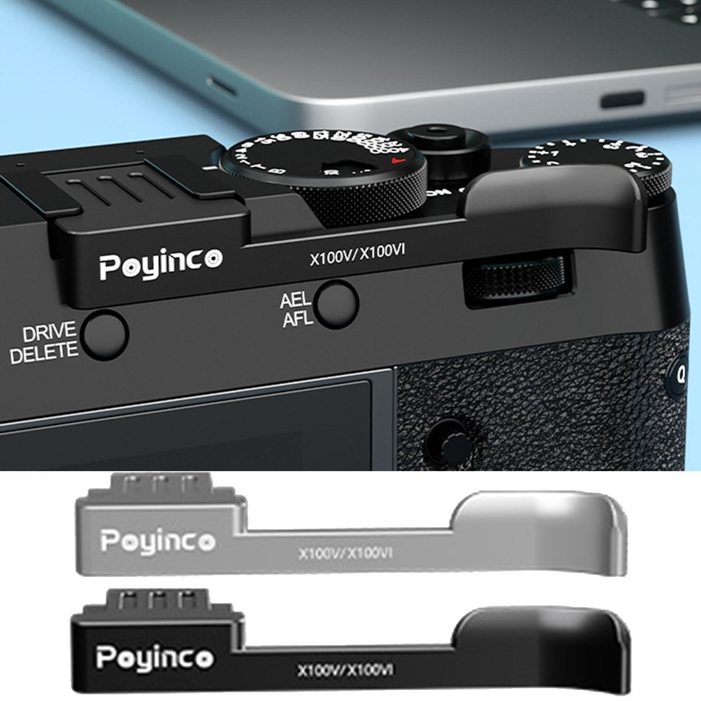 Daumengriff Für Fuji XE4/XE3 - Aluminium Blitzschuh Griff Für Besseren Halt