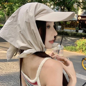 Siyuyan Người Lớn Bóng Chày Mùa Xuân Mùa Hè Thường Ngày Thể Thao Mũ Dành Cho Nữ Ngoài Trời Tấm Che Mũ Có Thể Điều Chỉnh Khăn Trùm Đầu VN