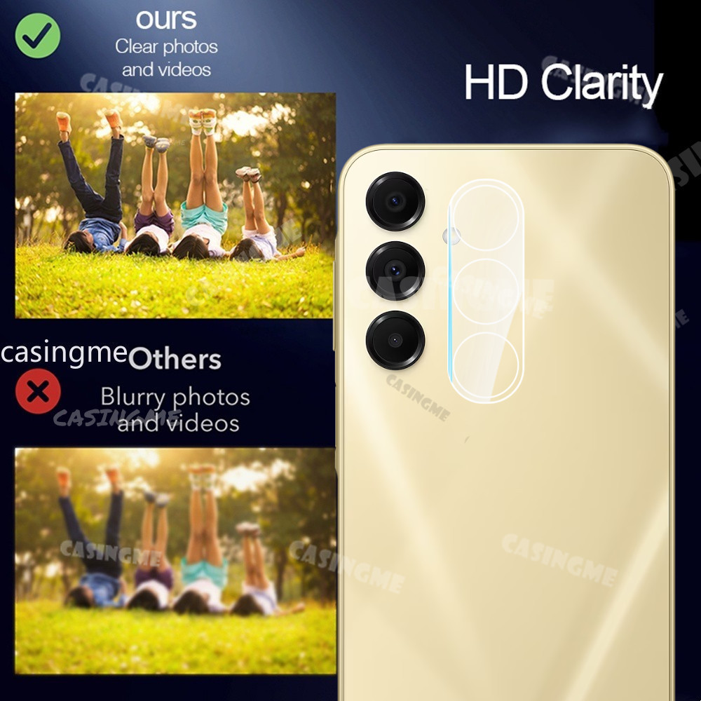 Dành Cho Samsung A56 5G 2025 3D Camera Bảo Vệ Ống Kính Cho Samsung Galaxy A56 A26 A36 A16 A06 4G 5G SamsungA56 A 56 56A 4G 5G 2025 Trong Suốt Kính Cường Lực Mặt Sau Camera Bảo Vệ