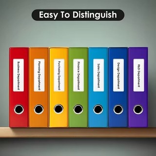 Túi đựng nhãn tự dính trong suốt - Giá sách phân loại Hộp đựng thẻ nhận dạng phân loại
