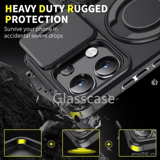 Ốp lưng cho Redmi Note 14 1 4 pro plus 14pro 14pro+ 14proplus Note14 Note14pro, camera đẩy, bảo vệ chống sốc, vòng bảo vệ, vỏ điện thoại, giá đỡ kim loại, vỏ cứng