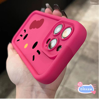 Ốp Silicon Mèo Kitty Cho Samsung Galaxy A24 A23 A34 A33 A31 A03S A02S A03 A04 A04E M04 F04 M13 A10S M01S A11 M11 Vỏ Mềm Y2K Ốp Điện Thoại Mèo Kitty Dễ Thương