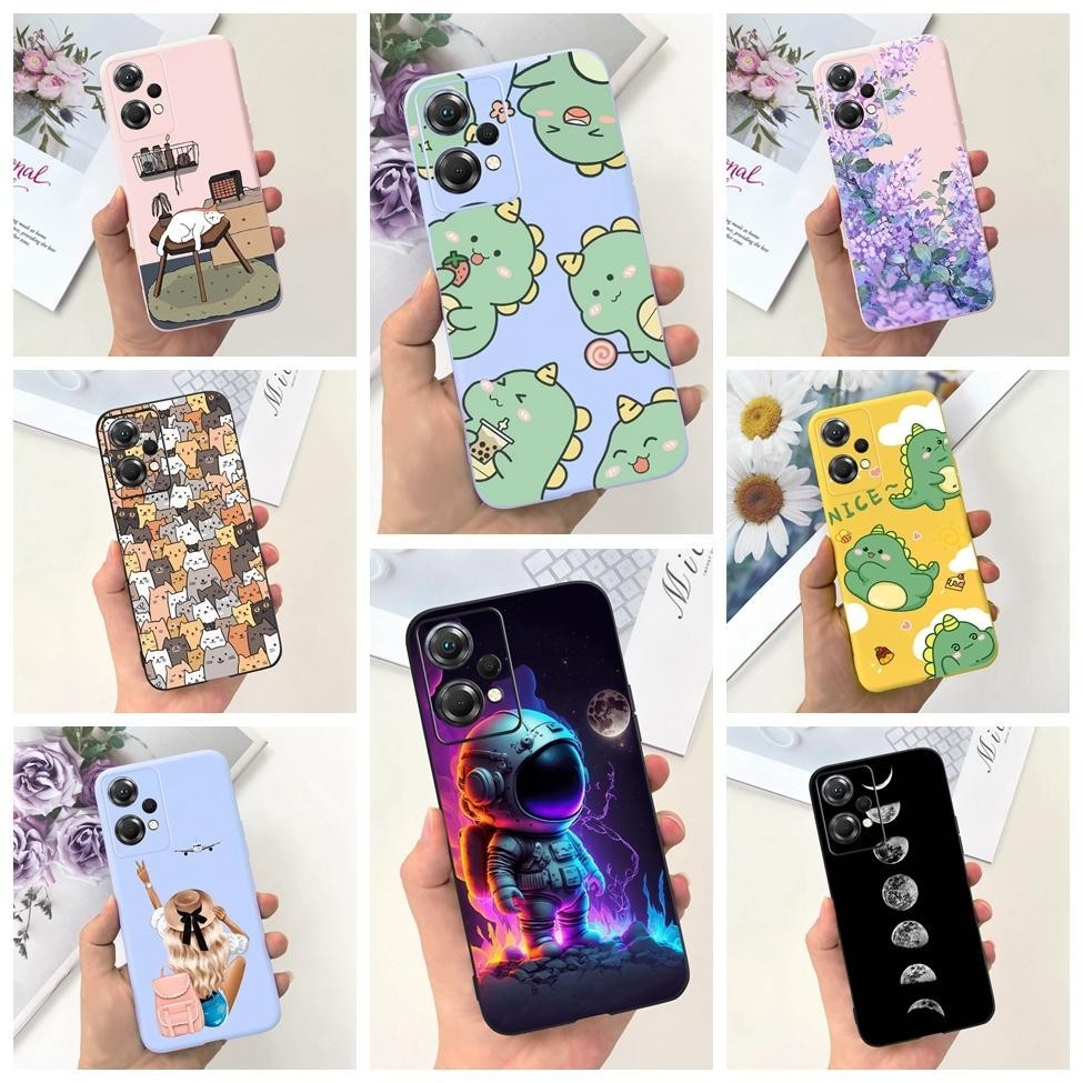 Ốp lưng Oppo K10x PGGM10 Vỏ silicon mềm chống sốc Oppo K10x Vỏ hoa thời trang dễ thương Cô gái mèo sơn