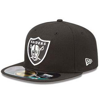 Nfl Oakland Raiders Mũ Nam Đen Đầu Lớn Full Kèm Theo Mũ Phố Hip-hop Flat Vành Mũ