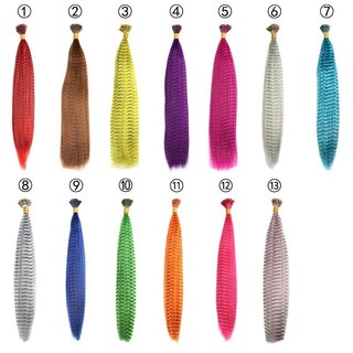 Set 10 Sợi Tóc Lông Vũ Dài 50cm, Tóc Nối THỔ CẨM Nhiều Màu Sắc HaminStore