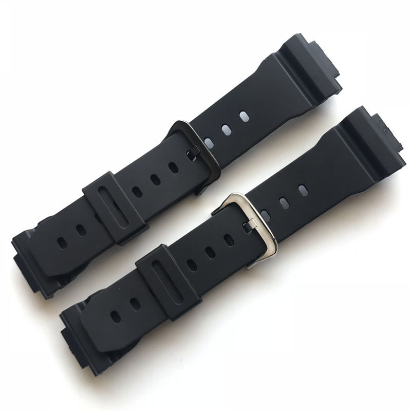 Dành Cho Casio Cho G-shock GW M5610 DW 5600 6900 9052 16 Mm Cao Su Dây Đeo Đồng Hồ Silicon Nhựa PU Dây Đeo Đồng Hồ Vòng Tay Học Sinh