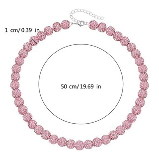 Zzz Vòng cổ bóng chày độc đáo Kim cương giả Disco Neckchain Trang sức thời trang cho các cá nhân năng động Phụ kiện thể thao