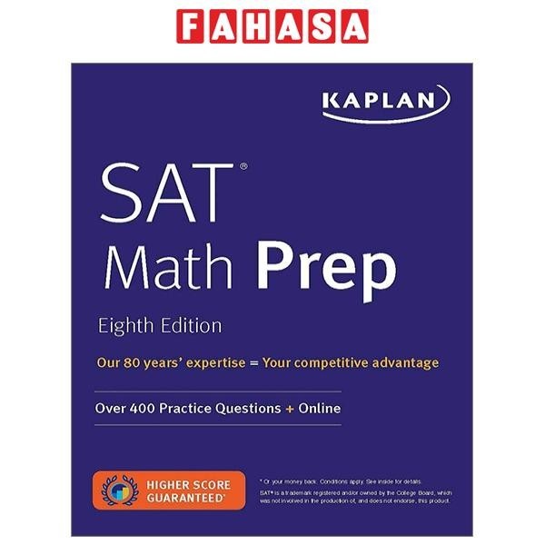 SAT Math Prep: Over 400 Practice Questions + Online (Kaplan Test Prep ...