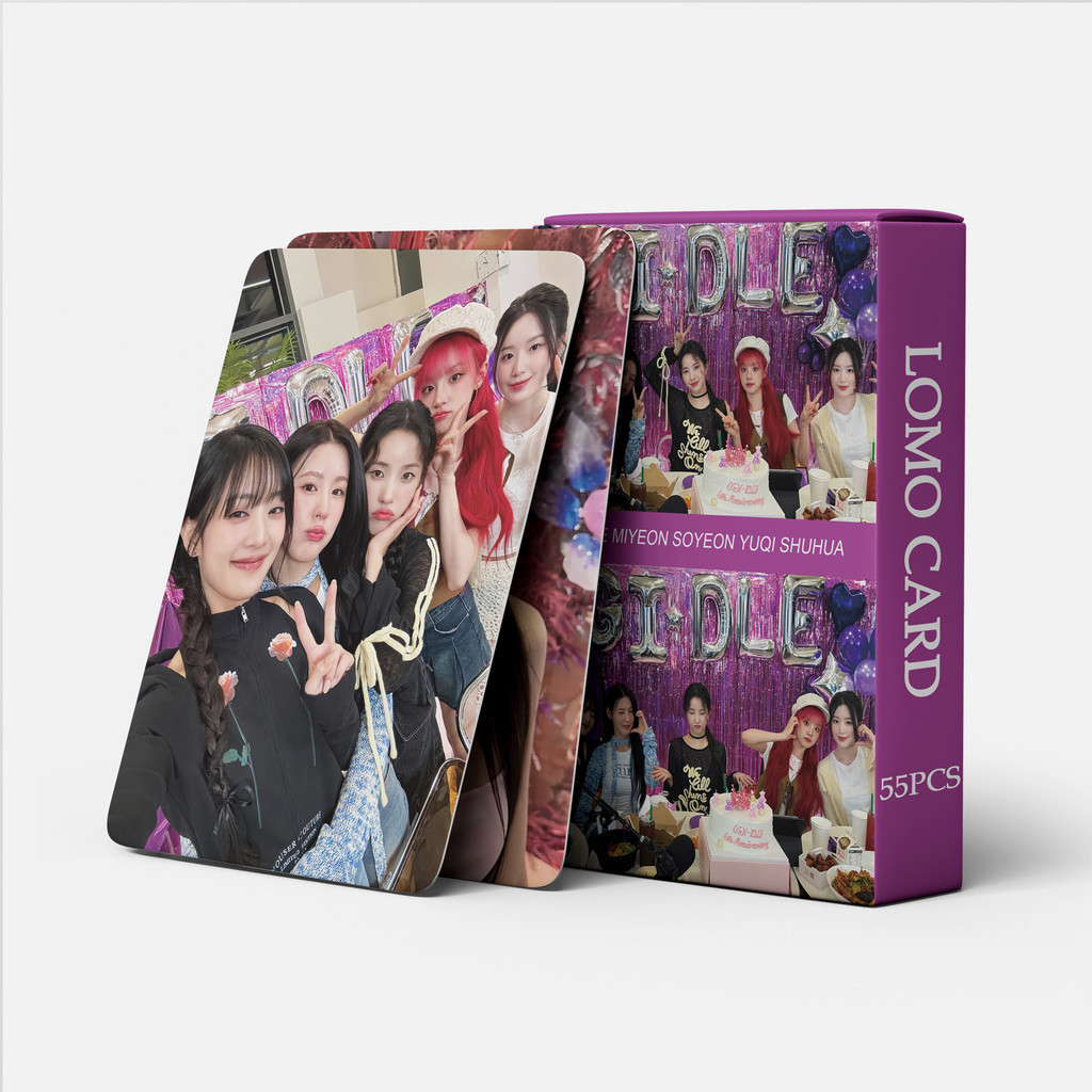 Linxx 55 Cái (G) I-DLE Album thứ 6 Lomo Card Kpop Photocards Bưu Thiếp Series