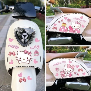 sticker Nhãn dán xe hơi Hello Kitty Nhãn dán thân xe Hoạt hình Nhãn dán trang trí dễ thương Chặn trầy xước