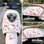 sticker Nhãn dán xe hơi Hello Kitty Nhãn dán thân xe Hoạt hình Nhãn dán trang trí dễ thương Chặn trầy xước