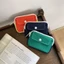 Ví đựng tiền mặt OLVIDO, Ví đựng tiền xu nhẹ Mini, Túi đựng tai nghe màu trơn bằng vải Canvas thời trang dành cho nữ