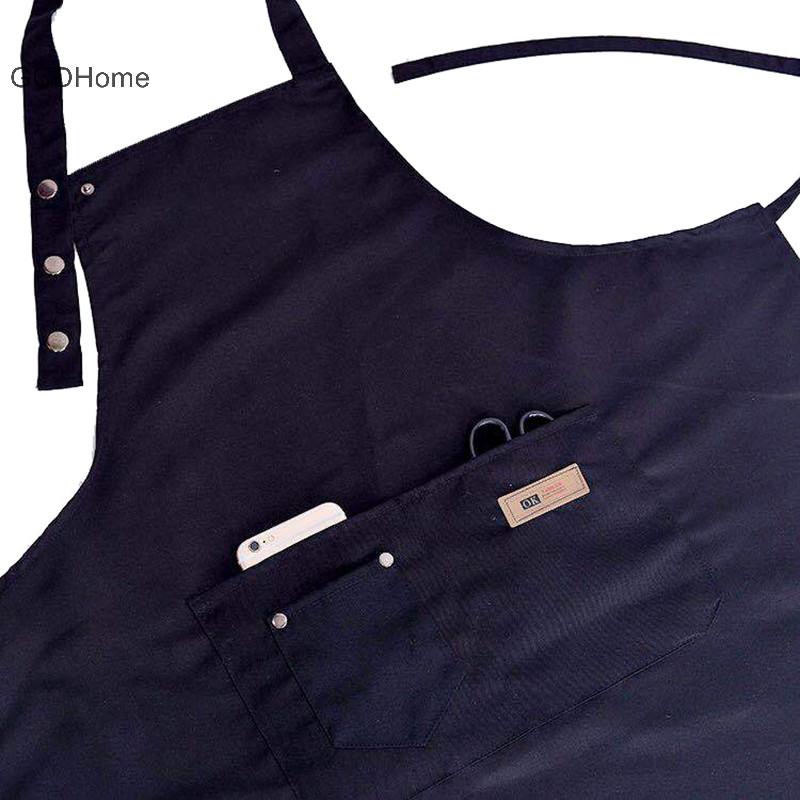Gcdhome Vải Polyester Bỏ Túi Tạp Dề Đồ Trang Trí Nướng Bếp Nấu Ăn BBQ HOT