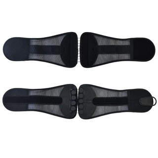 Dụng cụ chỉnh sửa tư thế SMILE, Hỗ trợ kéo lùi đôi Nylon, An toàn thể thao Có thể điều chỉnh thắt lưng màu đen Hỗ trợ Corset Unisex