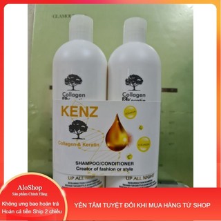 Gội Xả Kenz  Collagen & Keratin đến từ ITALY được chiết xuất từ tinh dầu Argan