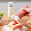 Chai bóp nước sốt salad đa năng có nắp hai dung tích 175-350ml