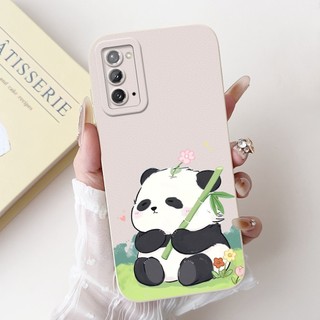 Dành Cho Samsung Galaxy Note 20 5G Vỏ Silicon Vỏ Bơ Dễ Thương Bảo Vệ Camera Vỏ Điện Thoại Mềm Cho Samsung Note20 Ốp Lưng