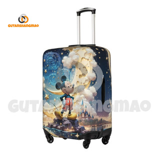 Disney Mickey Travel Hành Lý Có Thể Giặt Được Vali Bảo Vệ Chống Trầy Xước Vali Phù Hợp Với 18-32 Inch