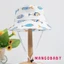 Mg-kids Bé Trai Bé Gái Nón Xô Cá / Khủng Long In Vành Rộng Xuân Hè Xô Nắp Chống Nắng Lưu Vực Mũ
