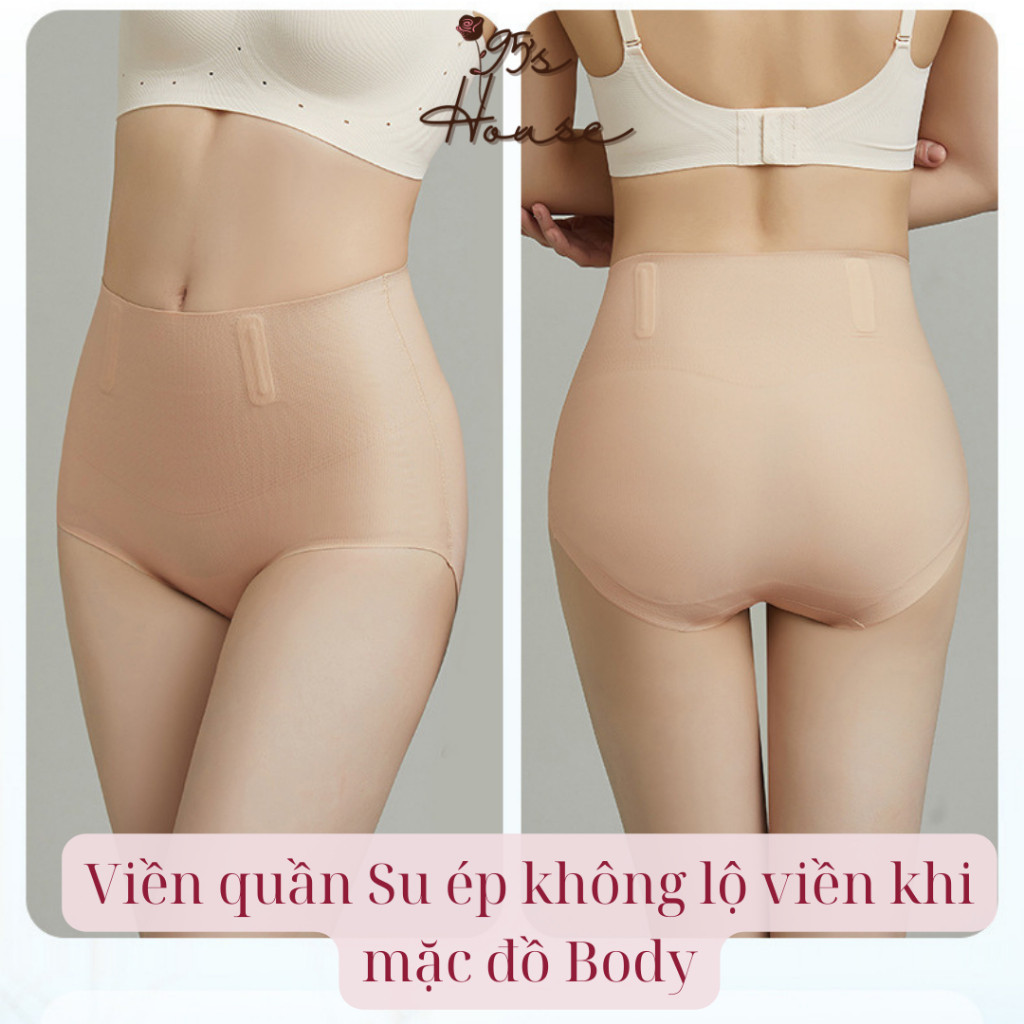 Quần Gen Nịt Bụng Dưới Không Viền Chống Lộ, Quần lót định hình Cao Cấp QG13-1