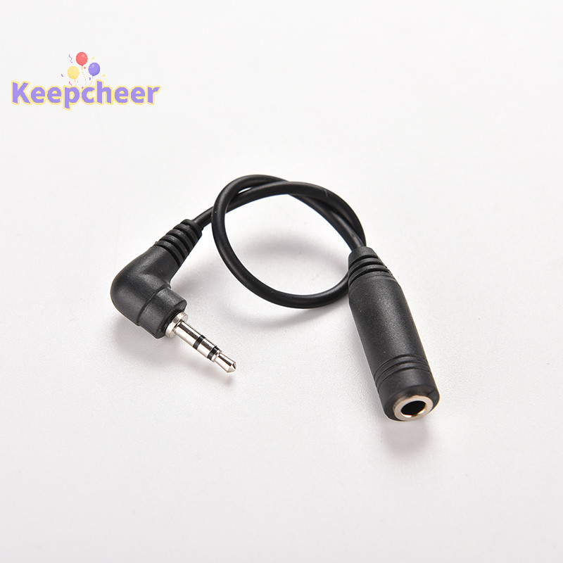 [Keepcheer] Bộ chuyển đổi bộ chuyển đổi TRS âm thanh nổi 2,5mm sang giắc cắm nữ 3,5 mm [Mới]