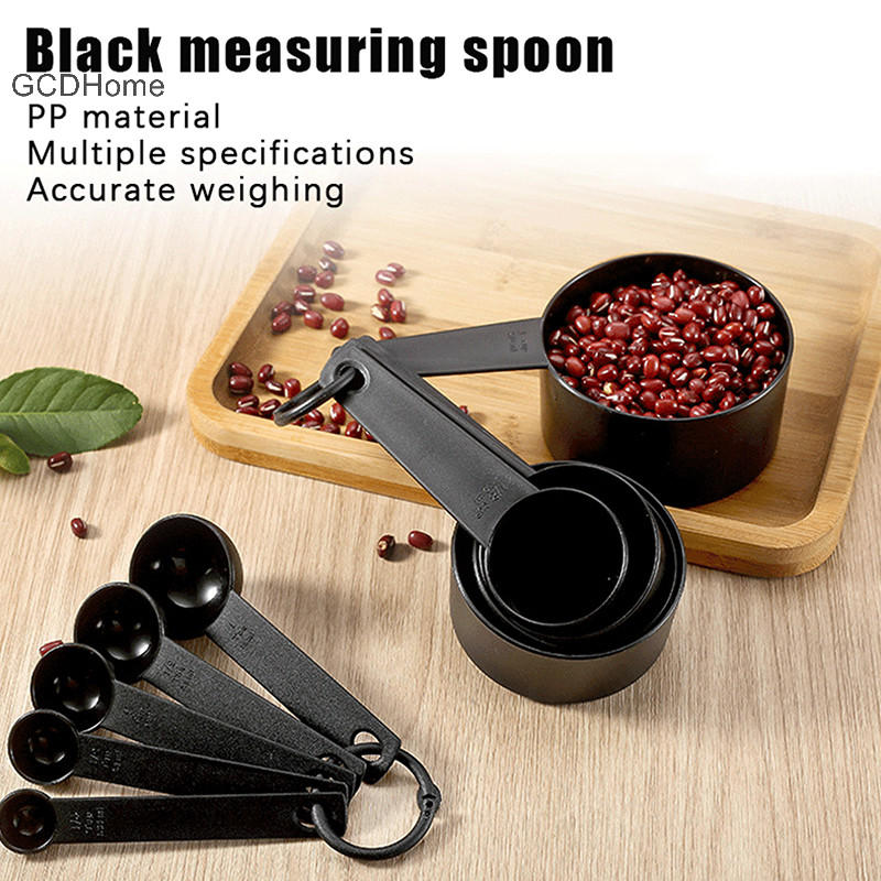 Gcdhome 5 Cái Sáng Tạo Dụng Cụ Đo Nhà Bếp Thìa Đo Muỗng Trà Đường Muỗng Bánh Nướng Bột Cốc Đo Thìa Nhà Bếp HOT