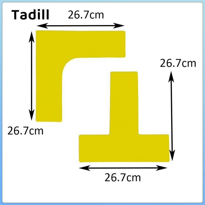 Tadill Pickleball Court Marker Kit Sân Tennis Silicone Dòng phụ kiện di động