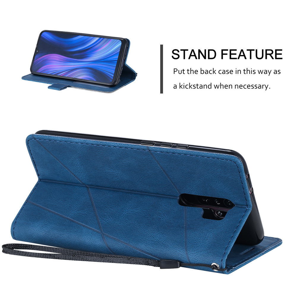 Dành Cho Xiaomi Redmi Note 14 Pro + 5G 13 Pro 12s 12 4G Redmi 14C 13C 12C PU Giả Da Flip Cover Case Card Pocket TPU Ốp Lưng Giá Đỡ Điện Thoại