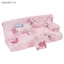 Bộ ghế sofa vải hoa nhỏ nội thất kèm 2 phụ kiện búp bê {vn}