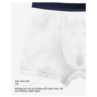 Quần lót boxer cho bé trai Shin cậu bé bút chì - cotton thoáng khí mềm mại dễ thương mặc hằng ngày